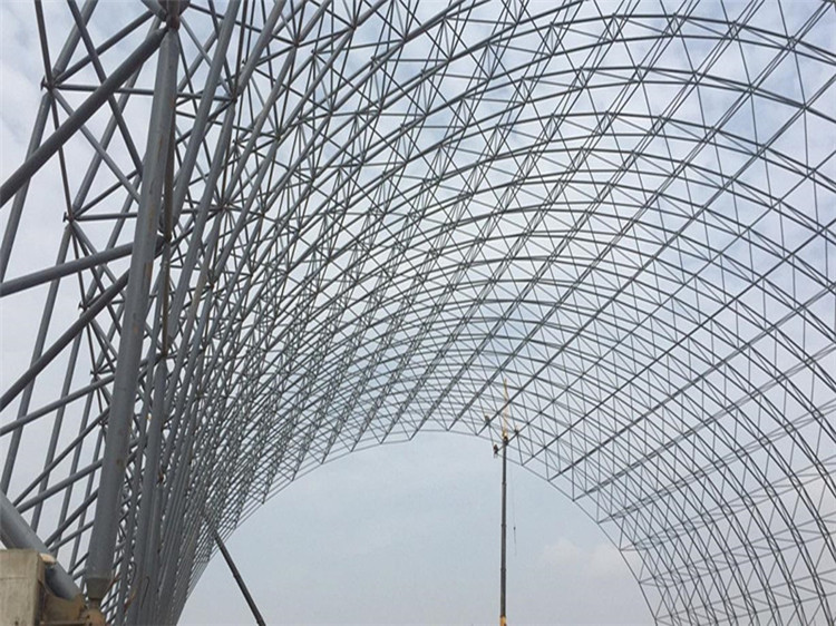 唐山飛龍水泥廠網架工程案例